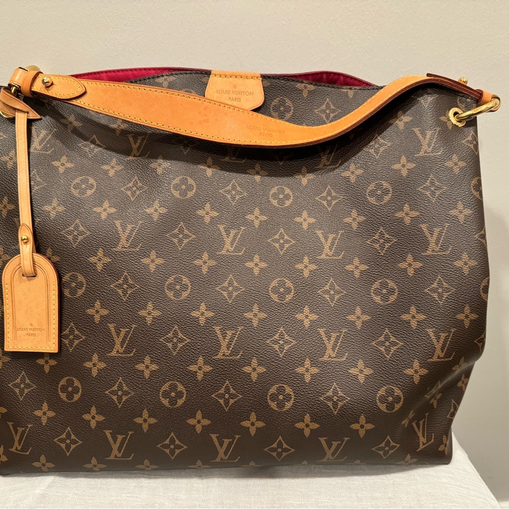 Louis Vuitton Brown Monogram Shoulder Bag